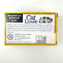 Load image into Gallery viewer, Magnetic Poetry Kit: Cat Lover