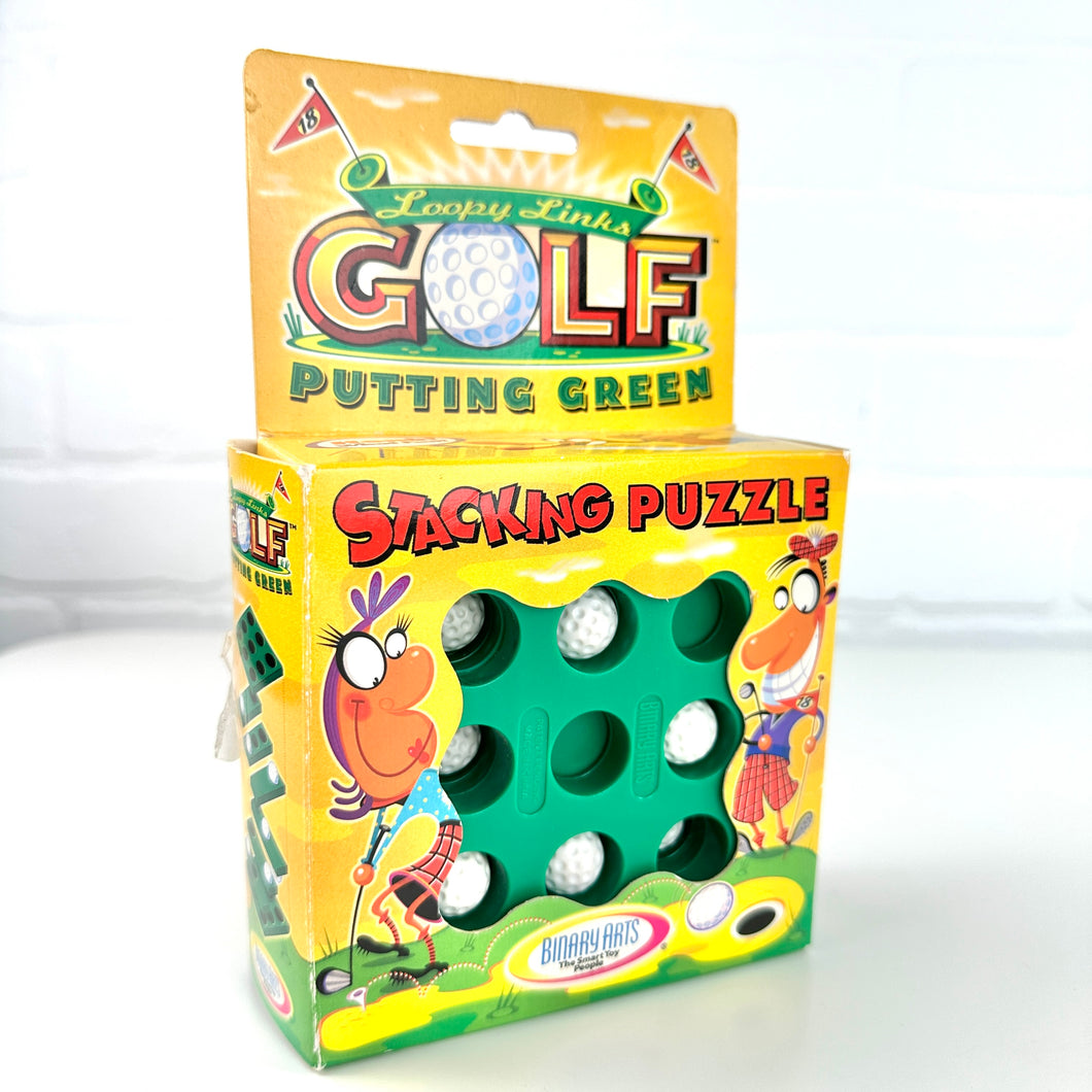 Logic Puzzle: Loopy Links Golf Stacking Puzzle