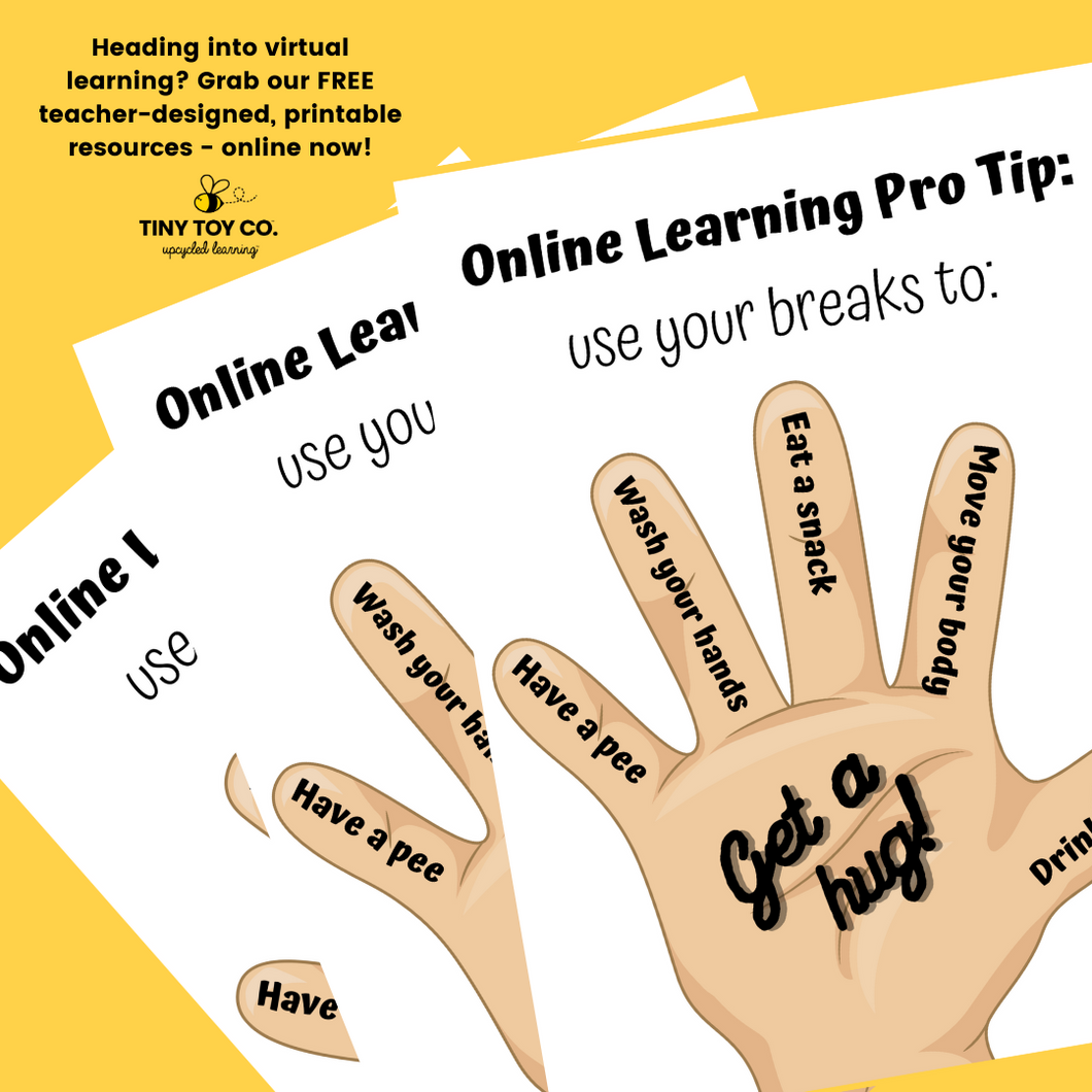 FREE DOWNLOAD: Virtual Learning Breaks Poster
