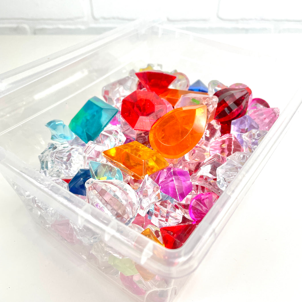 Loose Parts: Acrylic Gems