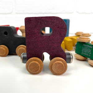 Wooden Name Train: Shop by Letter
