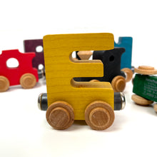 Load image into Gallery viewer, Wooden Name Train: Shop by Letter