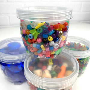 Plastic Lacing Beads